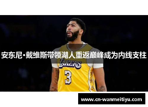 安东尼·戴维斯带领湖人重返巅峰成为内线支柱